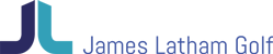 James Latham Golf Sticky Logo
